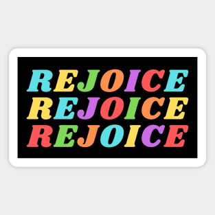 Rejoice | Christian Magnet